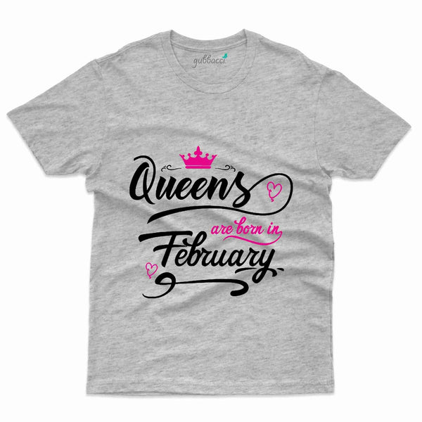 Girl T-Shirt - February Birthday Collection - Gubbacci-India