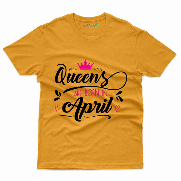 Girls T-Shirt - April Birthday Collection - Gubbacci-India