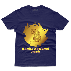 Golden Tiger T-Shirt -Kanha National Park Collection
