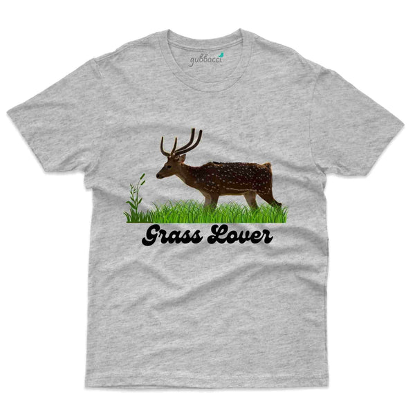 Grass Lover T-Shirt - Nagarahole National Park Collection - Gubbacci-India
