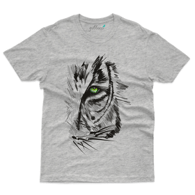 Green Eye Tiger T-Shirt -Kanha National Park Collection