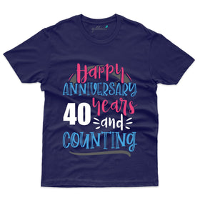 Happy Anniversary T-Shirt - 40th Anniversary Collection