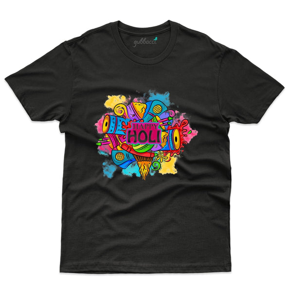Happy Holi 12 T-Shirt - Holi Collection - Gubbacci-India