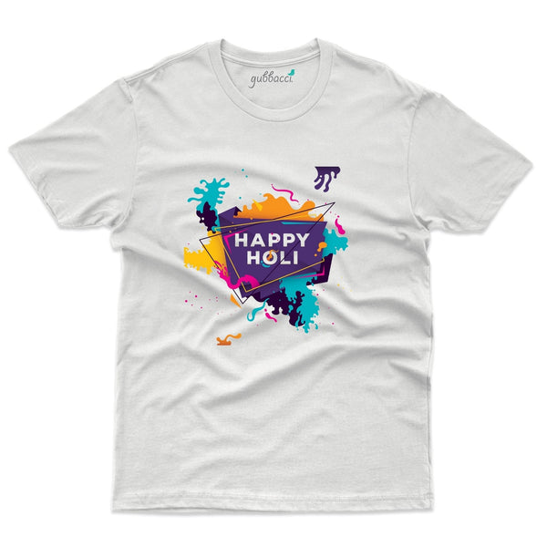 Happy Holi 17 T-Shirt - Holi Collection - Gubbacci-India