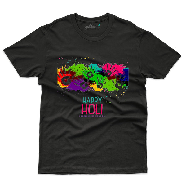 Happy Holi 41 T-Shirt - Holi Collection - Gubbacci-India