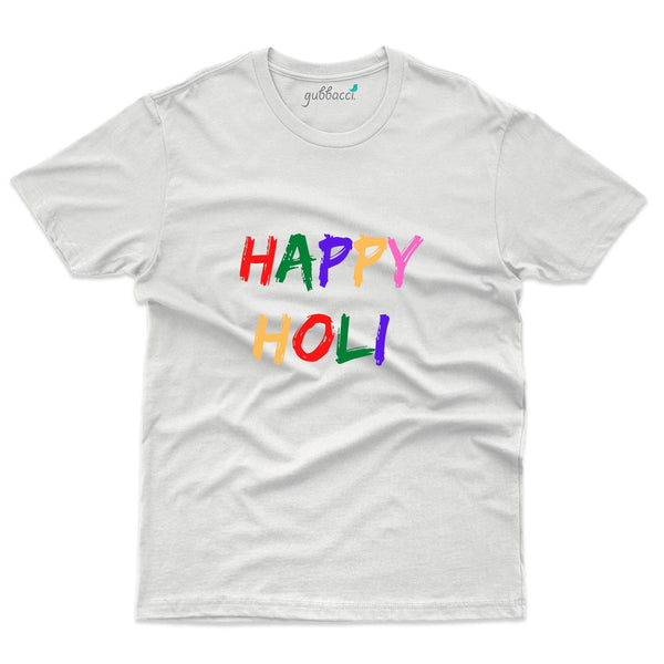 Happy Holi 44 T-Shirt - Holi Collection - Gubbacci-India