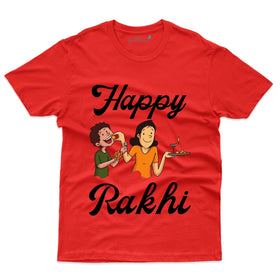 Happy Rakhi T-Shirt - Raksha Bandhan T-shirts