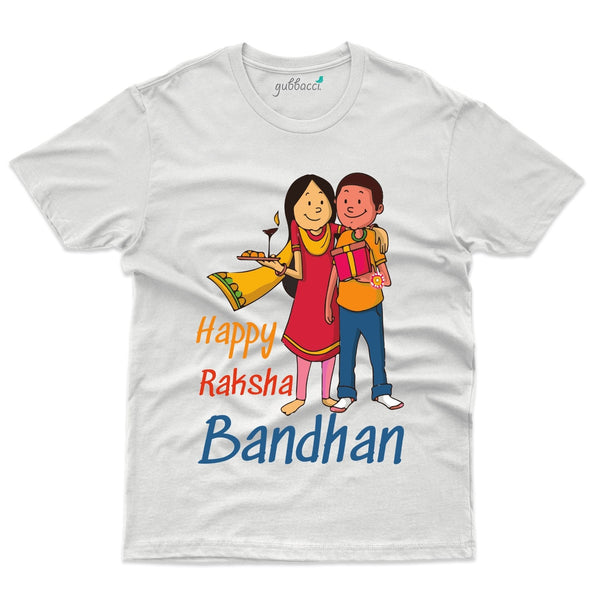 Gubbacci Apparel T-shirt S Happy Raksha Bandhan - Raksha Bandhan Buy Happy Raksha Bandhan - Raksha Bandhan