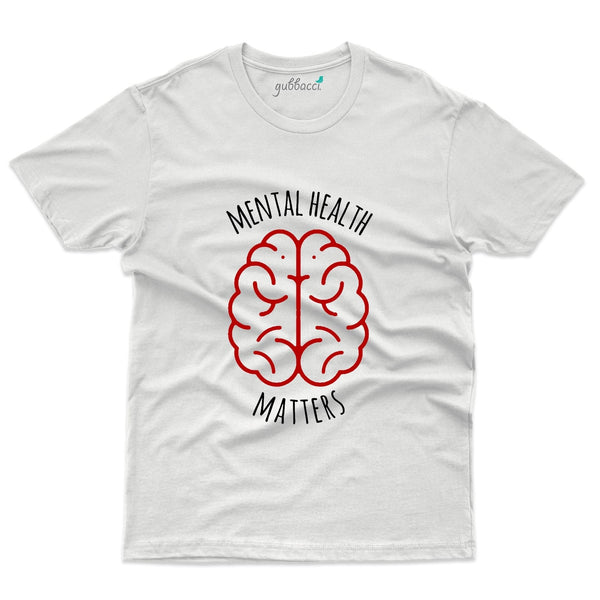 Health Matters T-Shirt - Mental Health Awareness Collection - Gubbacci-India