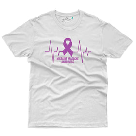 Heart Beat T-Shirt- migraine Awareness Collection