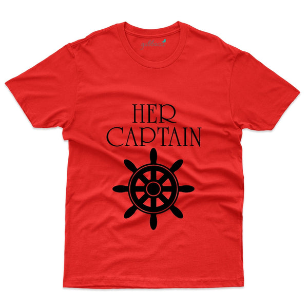 Gubbacci Apparel T-shirt XS Her Captain T-Shirt - Couple Design Special Buy Her Captain T-Shirt - Couple Design Special