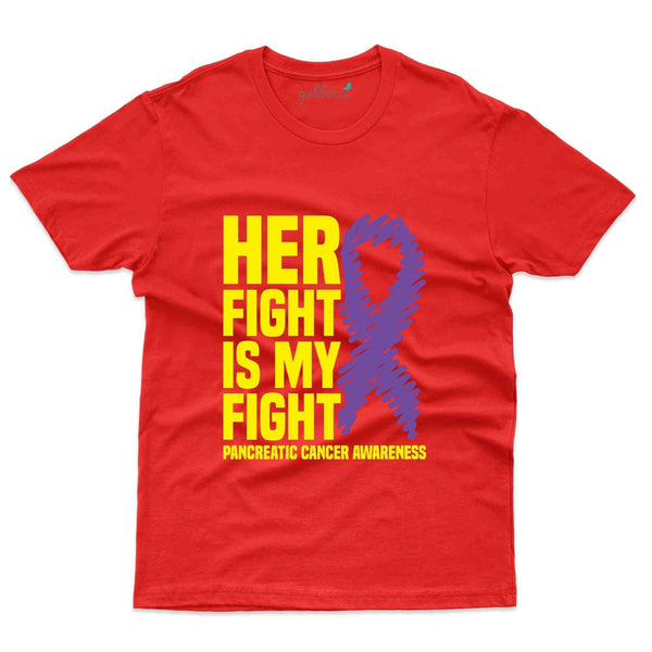Her Fight T-Shirt - Pancreatic Cancer Collection - Gubbacci