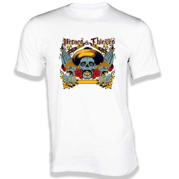 Gubbacci-India T-shirt XS Heroes & Theives - Premium Skull Collection Buy Heroes & Theives - Premium Skull Collection
