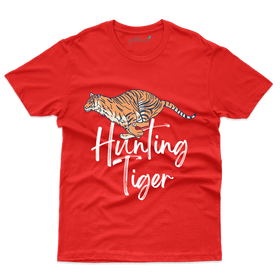 Hunting Tiger T-Shirt -Kanha National Park Collection