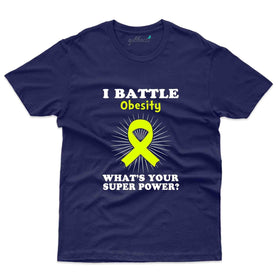 I Battle T-Shirt - Obesity Awareness Collection