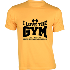 I Love the GYM - For Fitness Enthusiasts - Gym T-shirts Designs