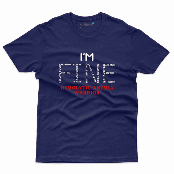 I'm Fine T-Shirt- Hemolytic Anemia Collection - Gubbacci