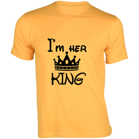 I'm Her King T-Shirt - Couple Design Special