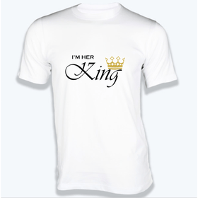I'm Her King Men's T-Shirt - Couple Design Special