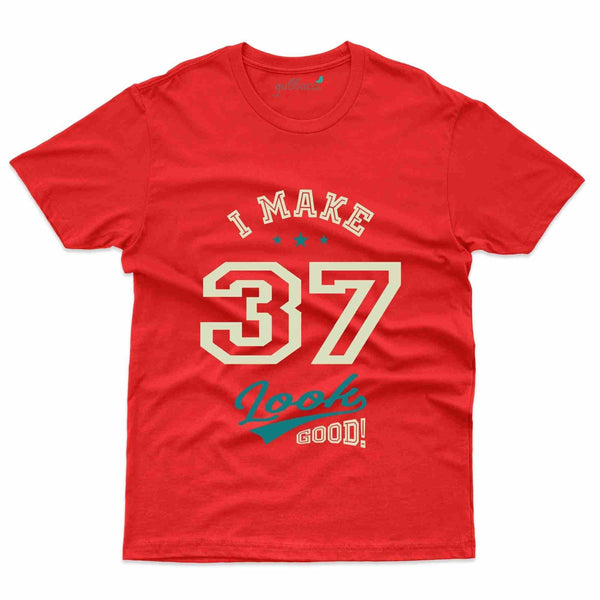 I Make 37 5 T-Shirt - 37th Birthday Collection - Gubbacci-India