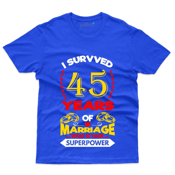 I Survived T-Shirt - 45th Anniversary Collection - Gubbacci-India
