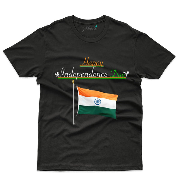 Gubbacci Apparel T-shirt XS Happy Independence Day T-shirt  - Independence day Collection Buy Happy Independence Day T-shirt- Independence day Collection