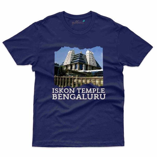 Iskon Temple T-Shirt - Bengaluru Collection - Gubbacci-India