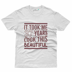 Beautiful 37 T-Shirt for Women - 37th Birthday T-Shirt