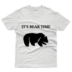 Its Bear Time T-Shirt - Stock Market T-Shirt Collection