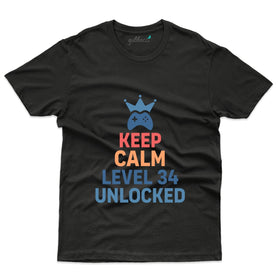 Keep Calm T-Shirt - 34th Birthday Collection