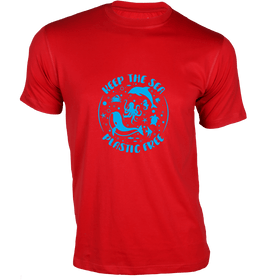 Keep the sea Plastic Free T-Shirt - Earth Day Collection