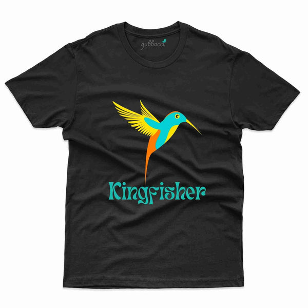 Kingfisher T-Shirt - Kaziranga National Park Collection - Gubbacci-India