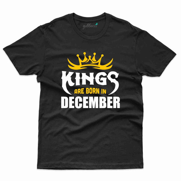 Kings Born 3 T-Shirt - December Birthday Collection - Gubbacci-India