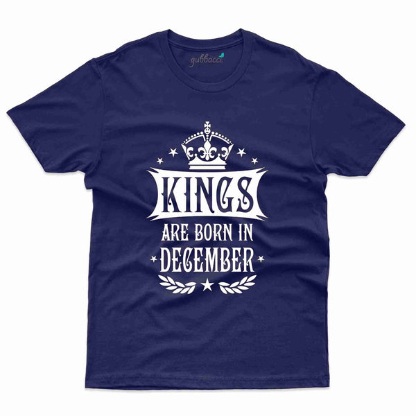 Kings Born 5 T-Shirt - December Birthday Collection - Gubbacci-India