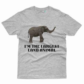 Land Animal T-Shirt - Kaziranga National Park Collection