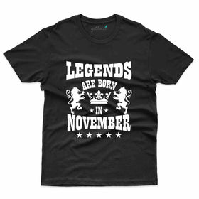 Legends 2 T-Shirt - November Birthday Collection