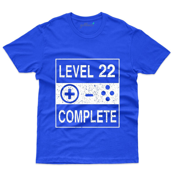 Level 22 Complete T-Shirt - 22nd Birthday Collection - Gubbacci-India