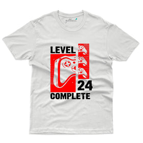 Level 24 Complete T-Shirt - 24th Birthday T-Shirt Collection