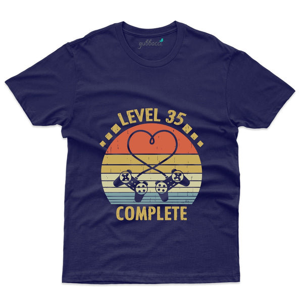 Level 35 Comlplete T-Shirt - 35th Birthday Collection - Gubbacci-India
