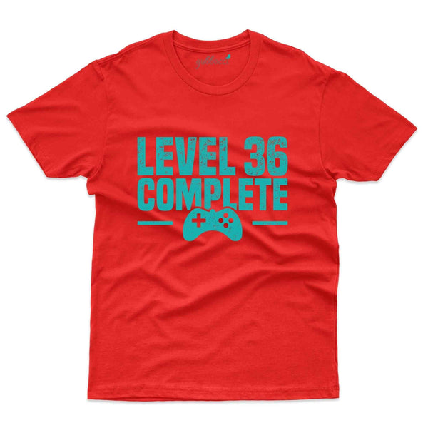 Level 36 Unlocked 2 T-Shirt - 36th Birthday Collection - Gubbacci-India