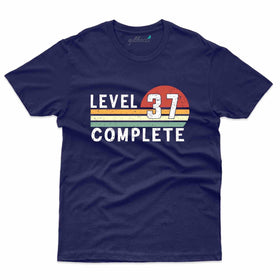 Cool Level 37 Complete T-Shirt - 37th Birthday Collection