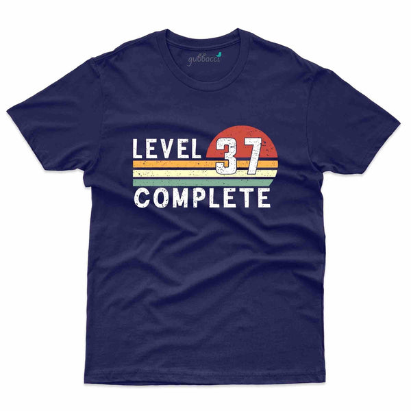 Level 37 Complete T-Shirt - 37th Birthday Collection - Gubbacci-India