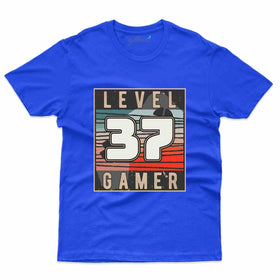 Level 37 Gamer T-Shirt - 37th Birthday T-Shirt Collection