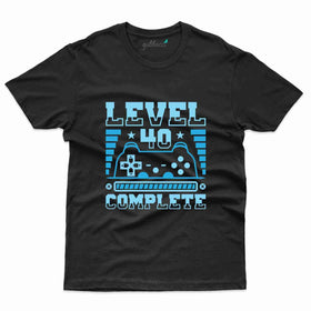 Level 40 Unlocked Tee - 40th Bday T-Shirt