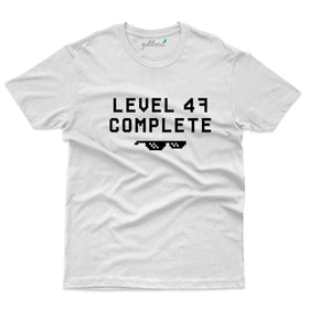 Level 47 Complete 2 T-Shirt - 47th Birthday Collection
