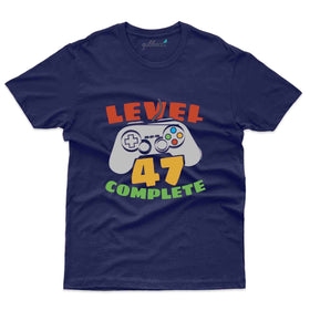 Level 47 Complete 3 T-Shirt - 47th Birthday Collection