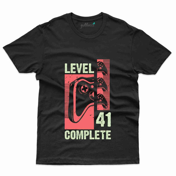 Level Complected 3 T-Shirt - 41th Birthday Collection - Gubbacci-India