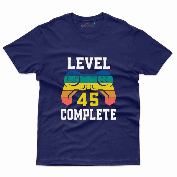 Level Complete 8 T-Shirt - 45th Birthday Collection - Gubbacci-India