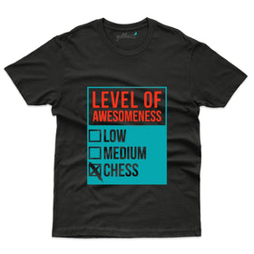 Level Of Awesomeness T-Shirts - Chess Collection