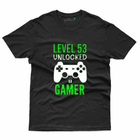 Level Unlocked 4 T-Shirt - 53rd Birthday Collection